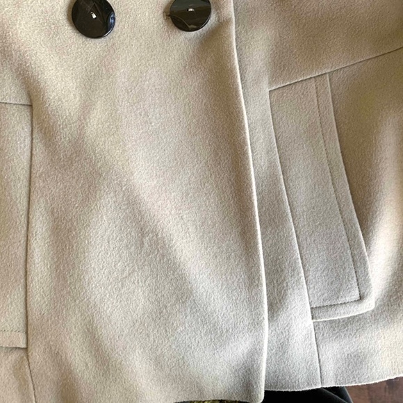 Brand new - ZARA beige wool double breast jacket - Picture 7 of 13